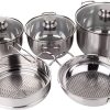 Bộ nồi inox 3 đáy Fivestar cao cấp