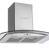Hút mùi gắn tường kính cong EH-70K27S