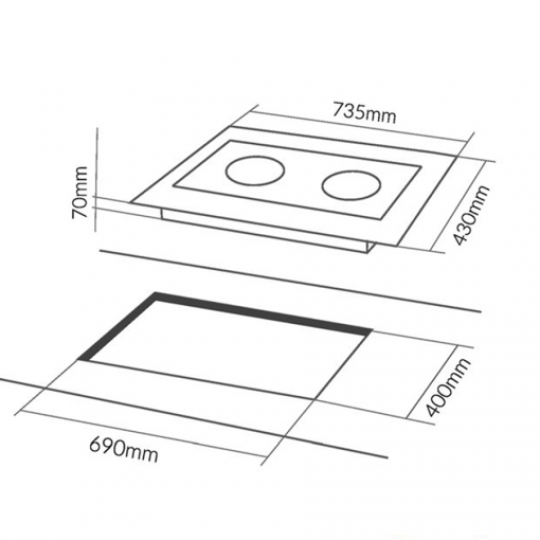 BẾP ĐIỆN TỪ ĐÔI EUROSUN EU-TE226MAX