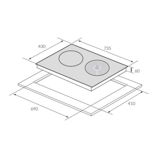 BẾP ĐIỆN TỪ ĐÔI EUROSUN EU-TE259MAX