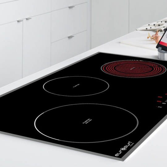 BẾP ĐIỆN TỪ 3 VÙNG NẤU EUROSUN EU-TE882G