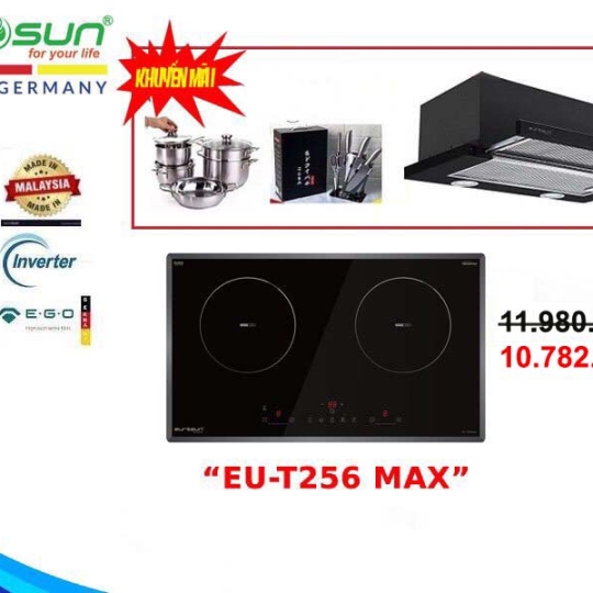 COMBO BẾP TỪ ĐÔI EUROSUN EU-T256MAX