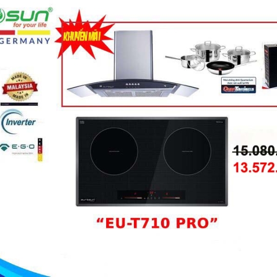 COMBO BẾP TỪ ĐÔI EUROSUN EU-T710PRO