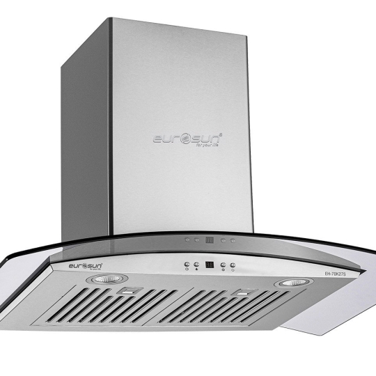 HÚT MÙI GẮN TƯỜNG KÍNH CONG EUROSUN EH-70K27S