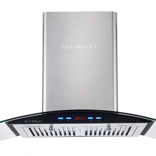 MÁY HÚT MÙI GẮN TƯỜNG KÍNH CONG EUROSUN EH-90K11E