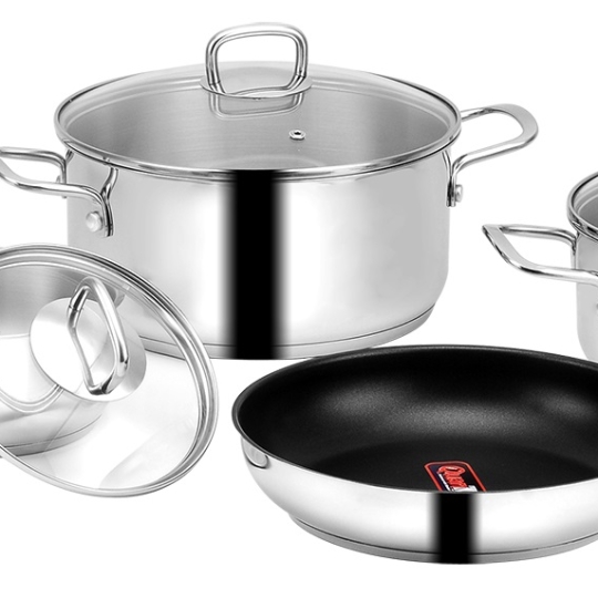 BỘ NỒI INOX EUROSUN MC1603 TITANIUM