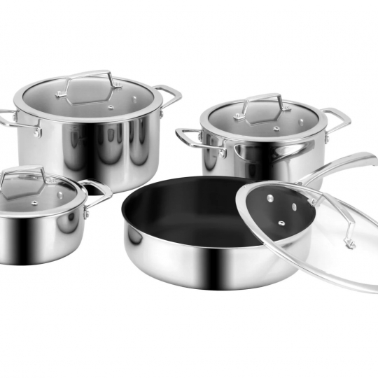 BỘ NỒI INOX EUROSUN MC1801 LUXURY